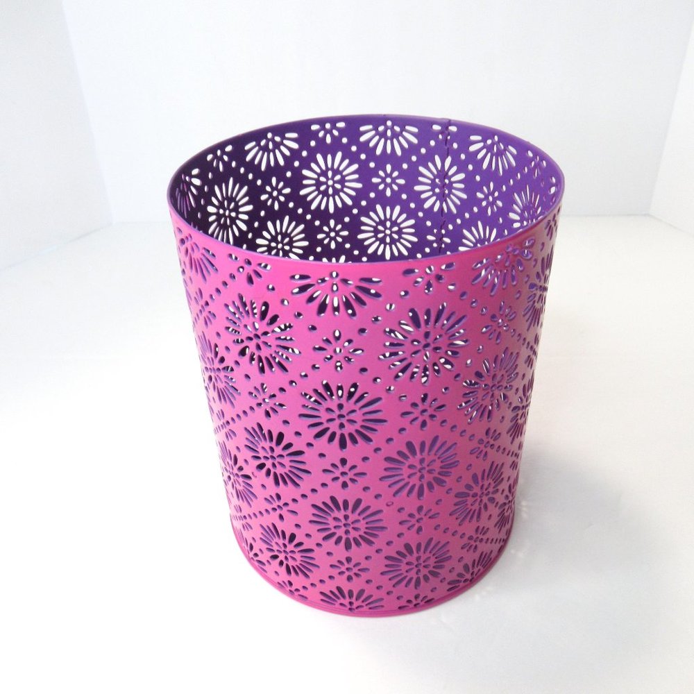 Purple and Pink Candle Holder